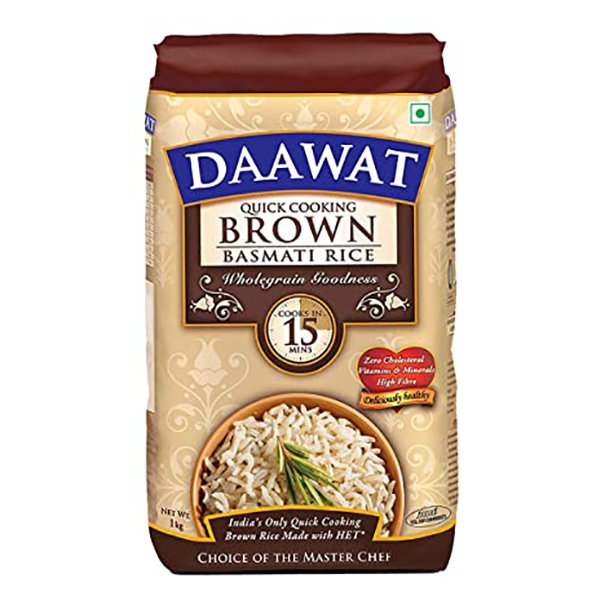 Daawat Brown Rice 1 Kg Pouch