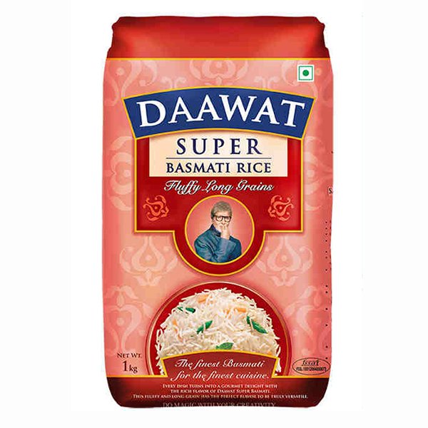 Daawat Super Basmati Rice 1 Kg