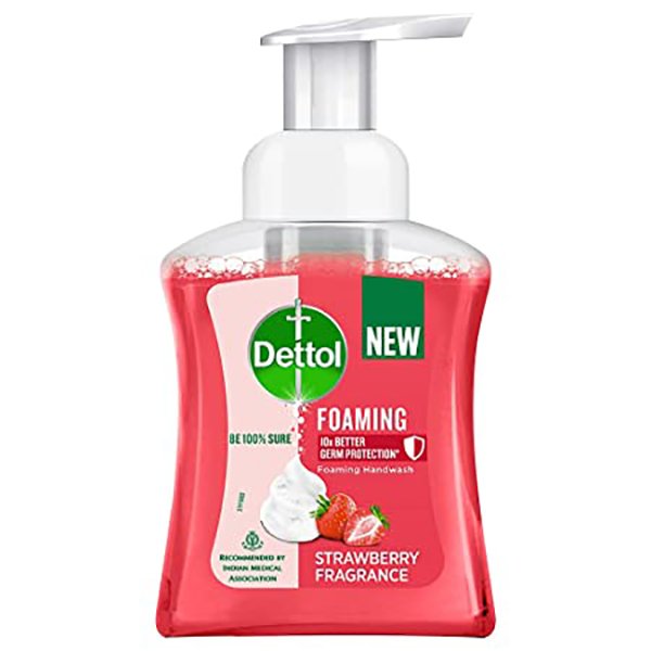 Dettol Foaming Handwash Strawberry 250Ml Pump