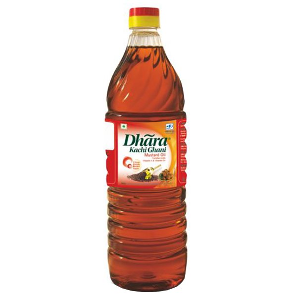 Dhara Mustard Oil 1Ltr Pp