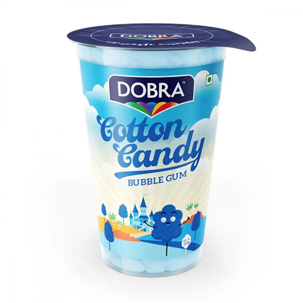 Dobra Cotton Candy Blue Bubblegum