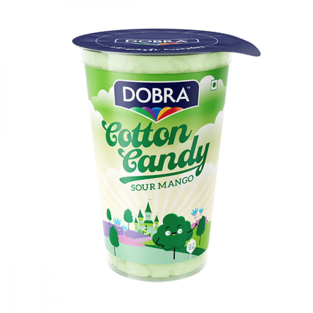 Dobra Cotton Candy Green Sour Mango