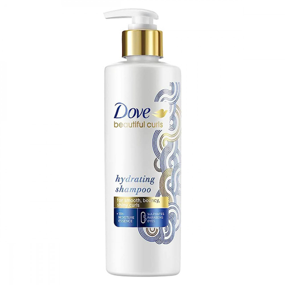 Dove Beautiful Curls Hydrating Shampoo 380Ml