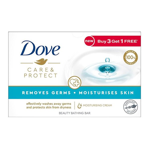 Dove Care & Protect Soap 100g B3G1