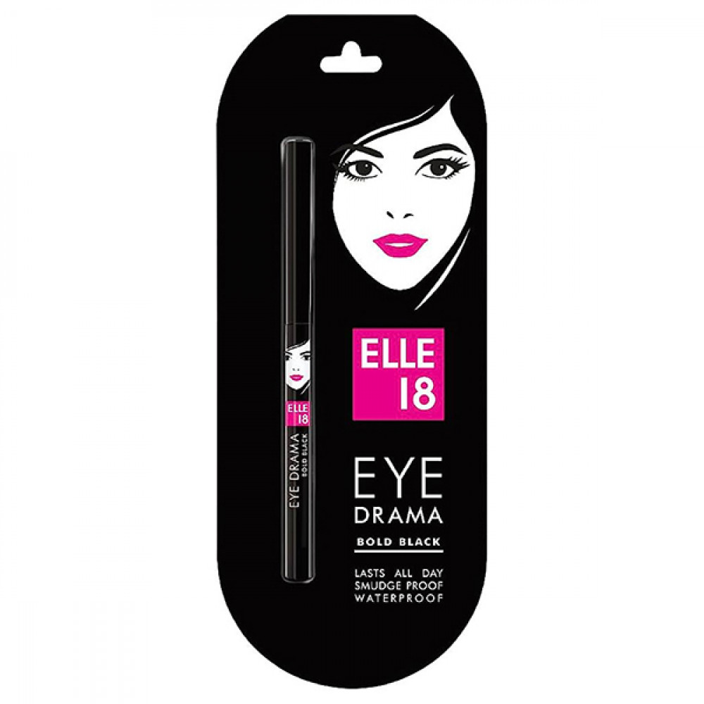 Elle 18 Eye Drama Bold Black Kajal