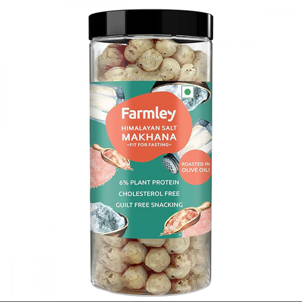 Farmley Makhana Himalayan Salt Jar 90g