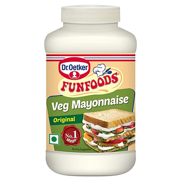 FUNFOODS by Dr. Oetker VEG. MAYONNAISE ORIGINAL + CHEESE & CHILLI 250 g  Price in India - Buy FUNFOODS by Dr. Oetker VEG. MAYONNAISE ORIGINAL +  CHEESE & CHILLI 250 g online at