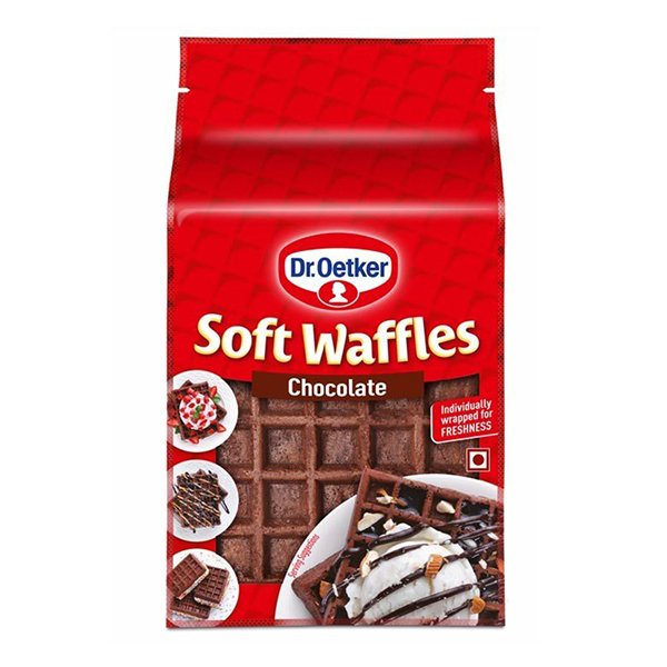 FUNFOODS WAFFLES CHOCOLATE 250G