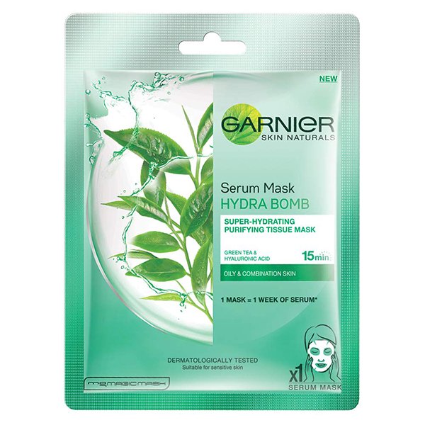 GARNIER SERUM MASK GREEN TEA 32G