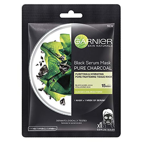 GARNIER SERUM MASK PURE CHARCOAL 32G