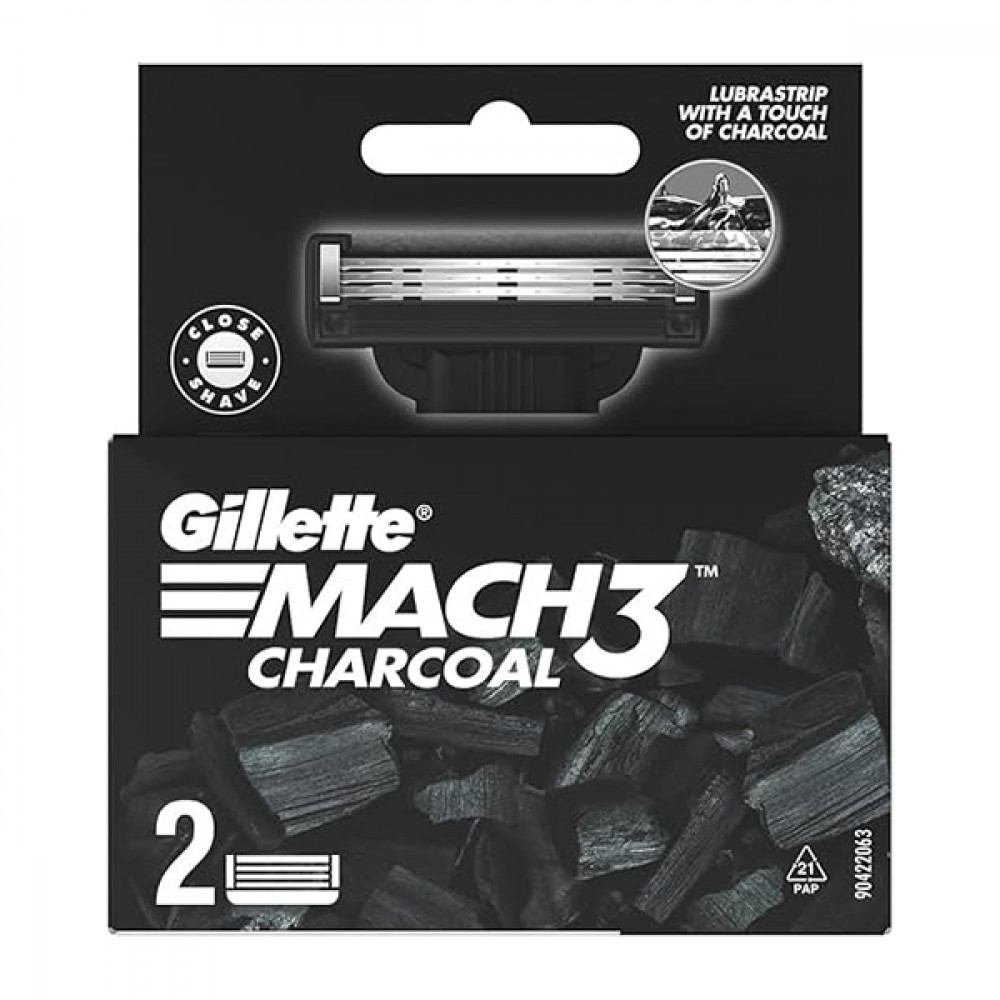 Gillete Mach3 Cart2 Charcoal