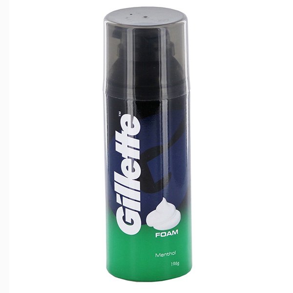 Gillete Menthol Shav Foam 196G