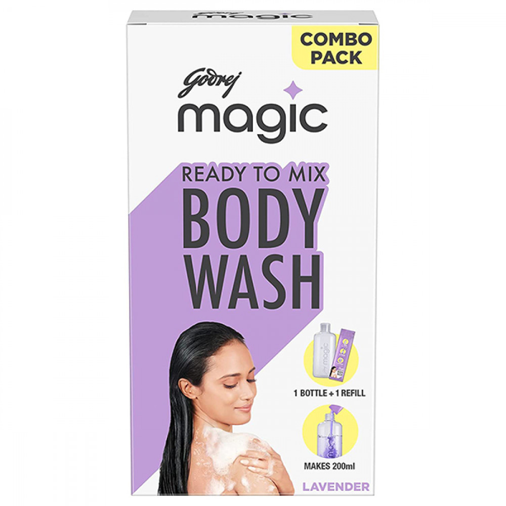 Godrej Magic Body Wash Combi Lavender 37g