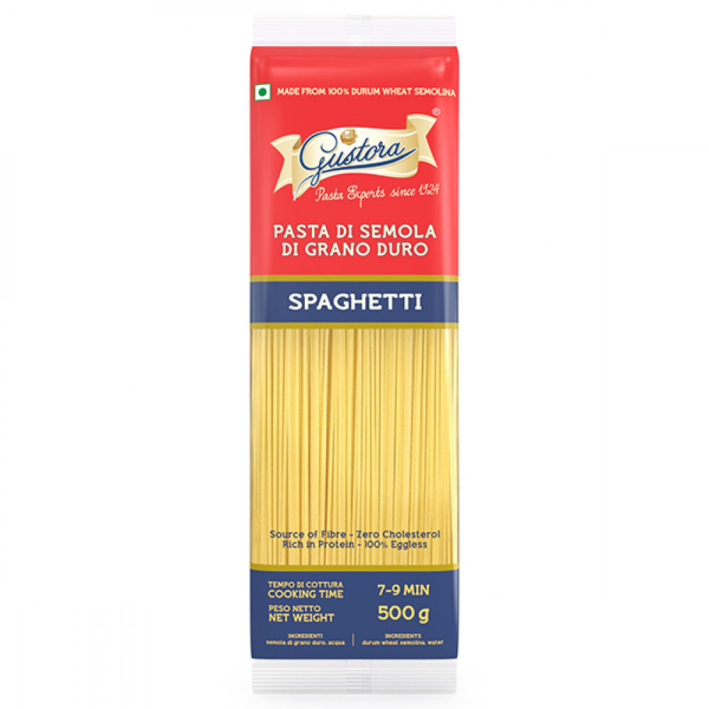 Gustora Spaghetti Pasta 500g (Buy 1 Get 1 Free)