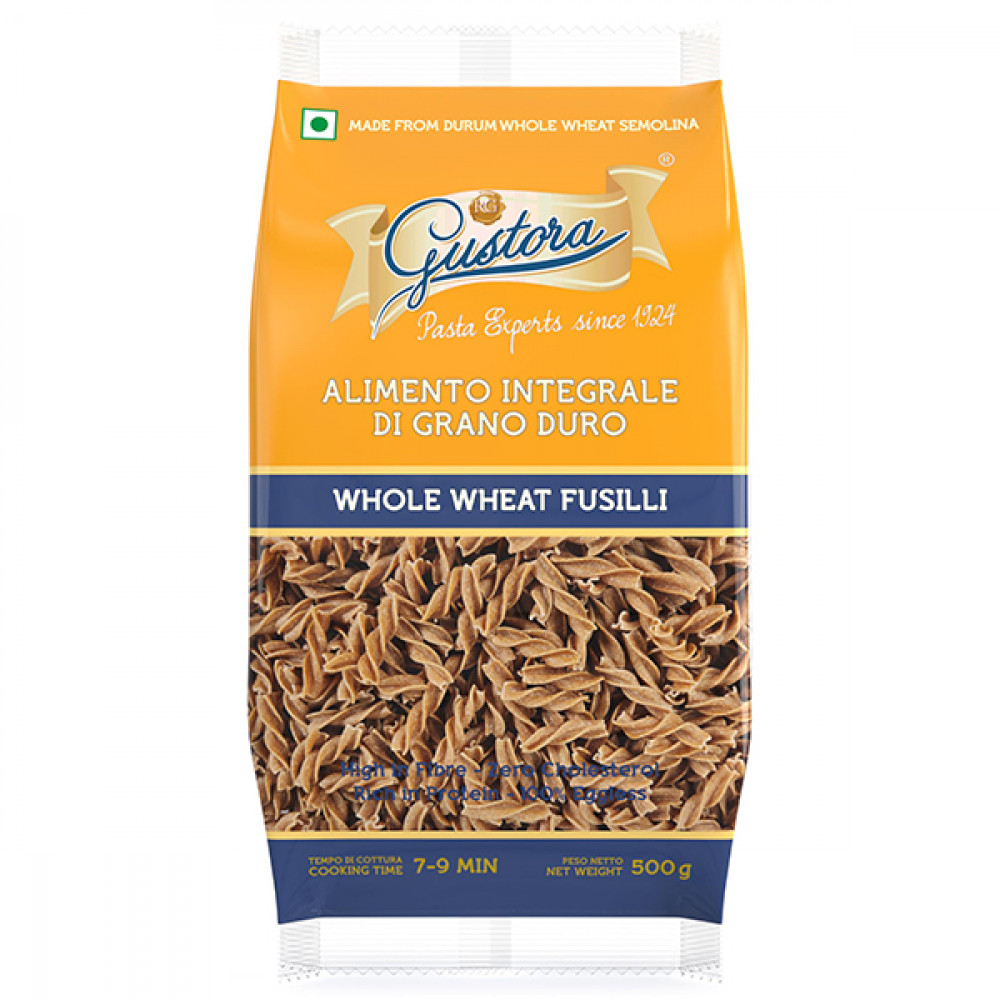 Gustora Whole Wheat Sperili Pasta 500g (Buy 1 Get 1 Free)