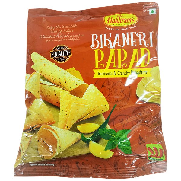 Haldiram Bikaneri Papad 200G