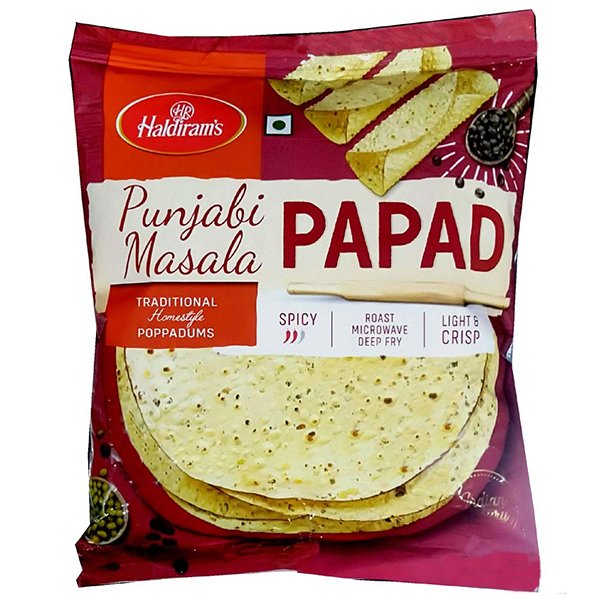 Haldiram Punjabi Papad 200G