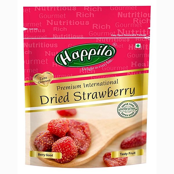 Happilo Dried Strawberry 200g