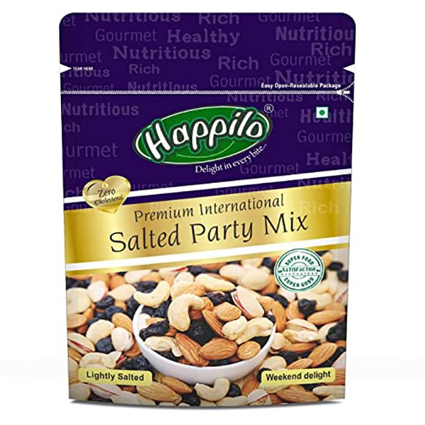 HAPPILO SALTED PARTY MIX 200G