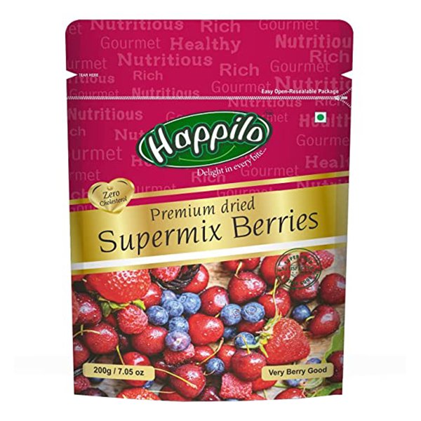 HAPPILO SUPER MIX BERRIES 200G