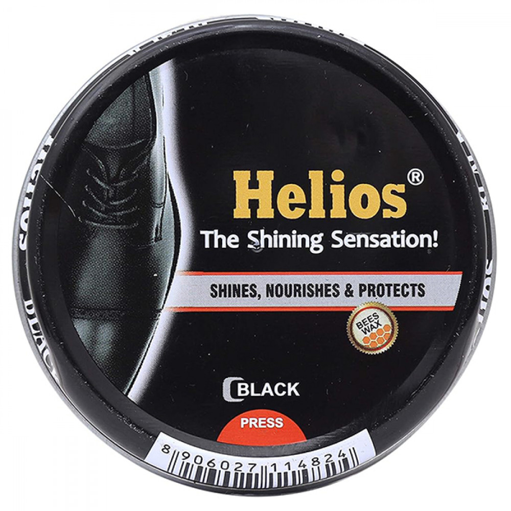 Helios Wax Polish 40gm Black