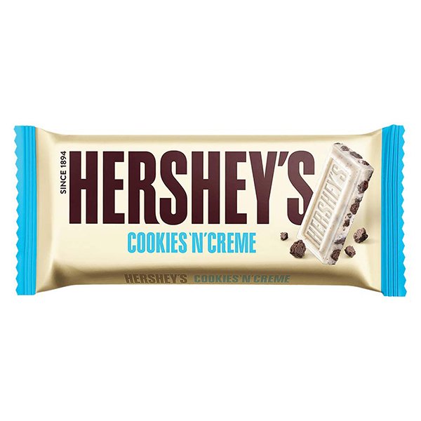 HERSHEYS BAR COOKIES N CREME