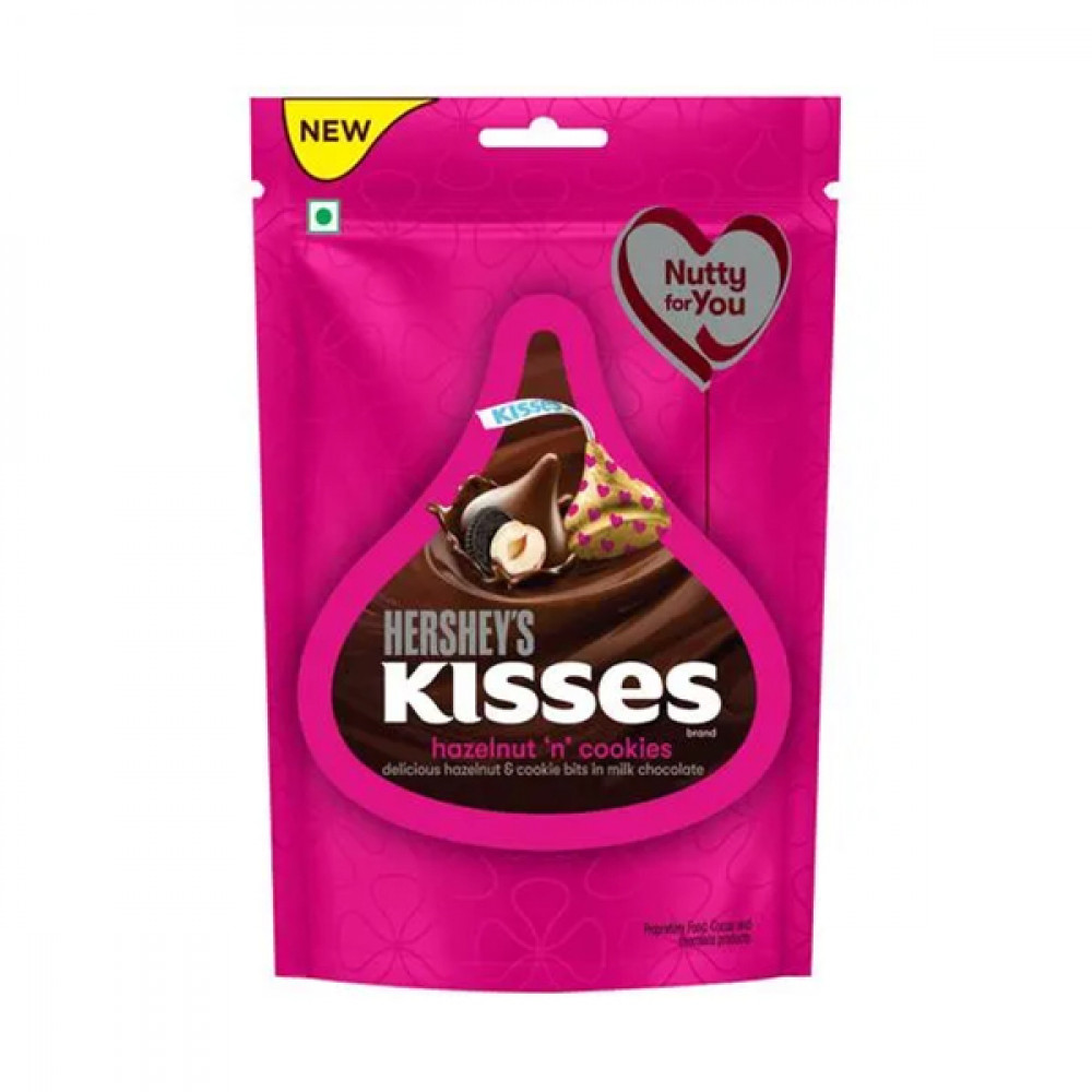 Hersheys Kisses Hazelnut & Cookies