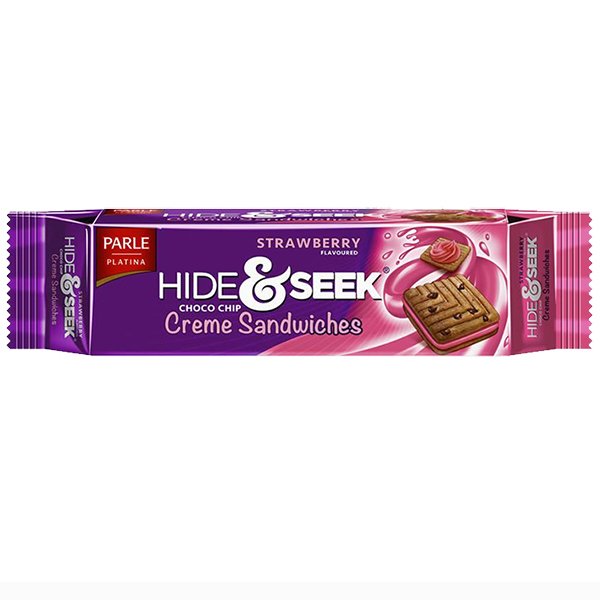 Hide-Seek Creme Strawberry 100G