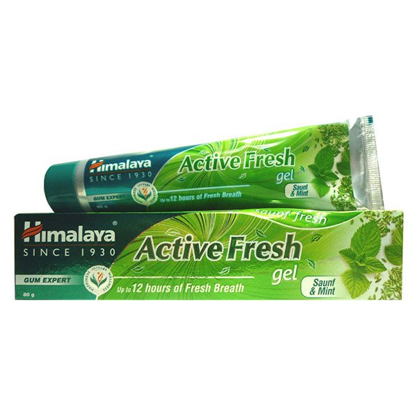 Himalaya Tooth Paste Active Fresh Gel 80G