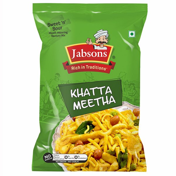 JABSONS KHATTA MEETHA MIXTURE 180G