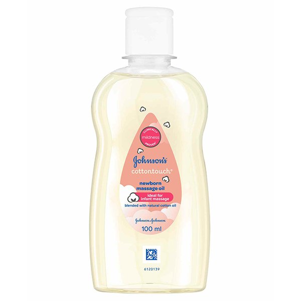 J&J COTTONTOUCH NB MASSAGE OIL 100ML