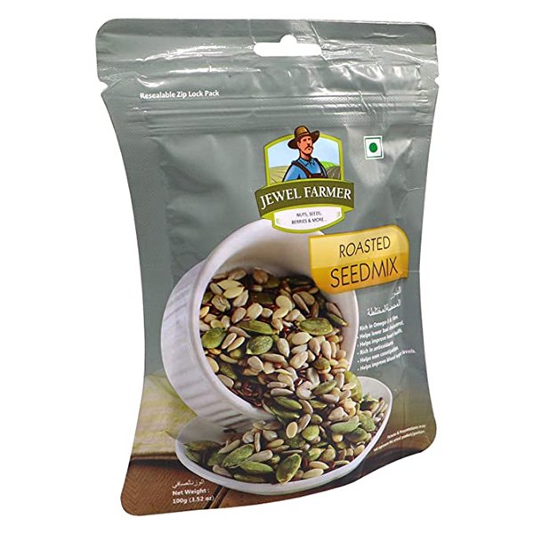 JEWEL FARMER ROASTED SEED MIX 100GM