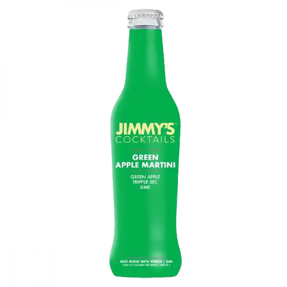 Jimmy Cocktails Green Apple Martini 250ml