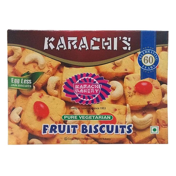 Karachi Bakery Fruit Biscuits 400g