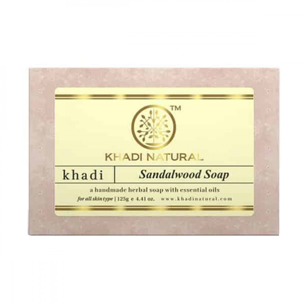 Khadi Natural Sandalwood Soap 125g