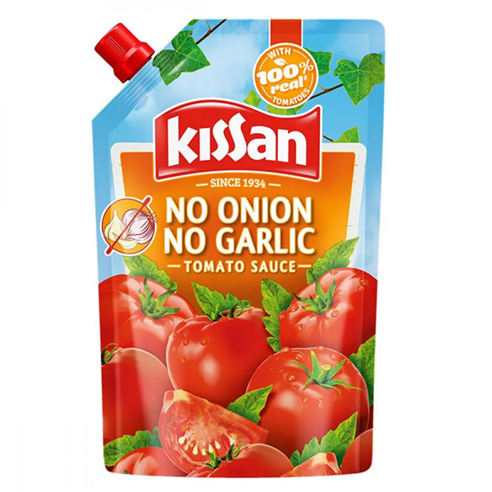 Kissan No Onion No Garlic Doy Pack 450g