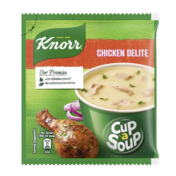 Knorr Inst Soup Chicken Delite 10g