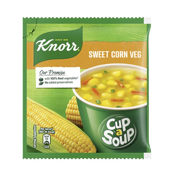 Knorr Instant Sweet Corn Veg Soup 10g