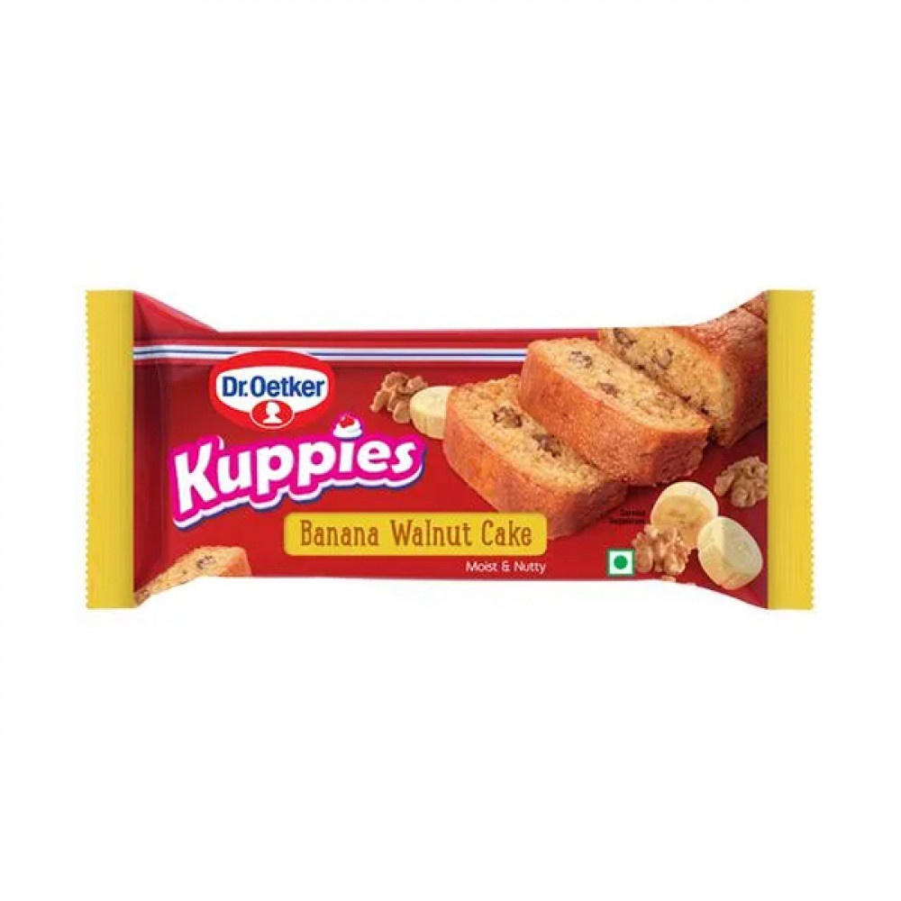 Kuppies Banana Walnut Cake 125g