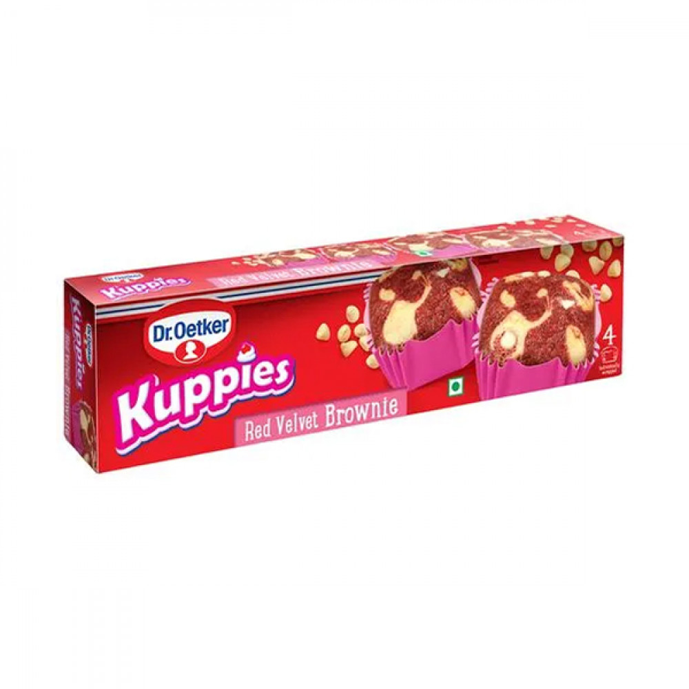 Kuppies Red Velvet Brownie 148g