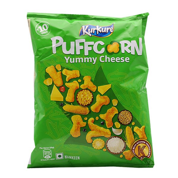 Kurkure Puffcorn Yummy Cheese 69G