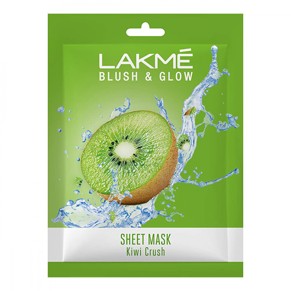 Lakme Blush & Glow Sheet Mask Kiwi