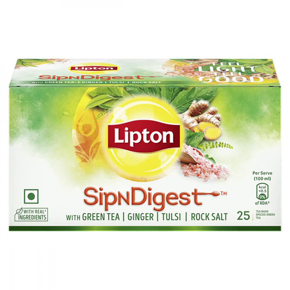 Lipton Spin Digest Tea Bags 25S