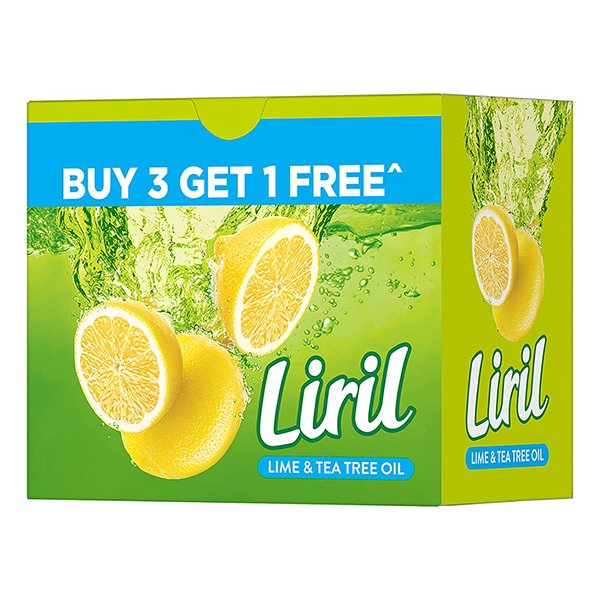 LIRIL LEMON&TEA TREE OIL SOAP