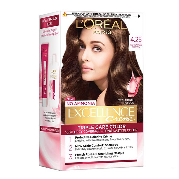 Loreal Exl Ash Brown 4.25