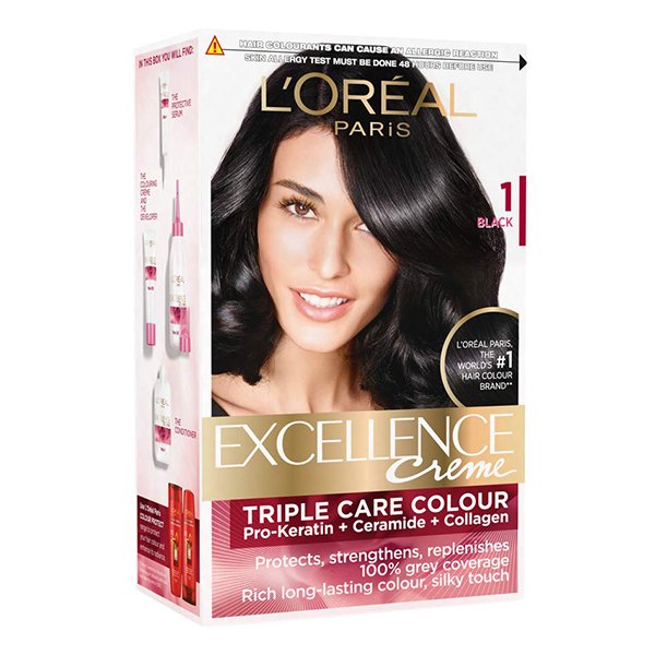 Loreal Exl Small Black No1