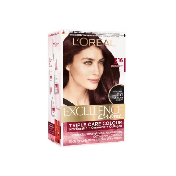 Loreal Exl Small Burgungy No316