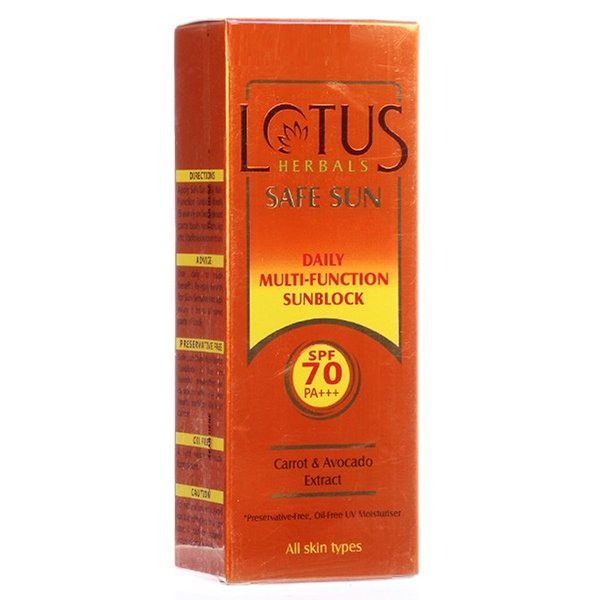 Lotus Sunblock Spf70