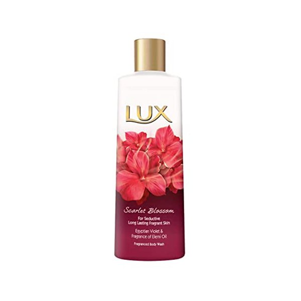 LUX SCARLET BLOSSOM BODY WASH 250ML