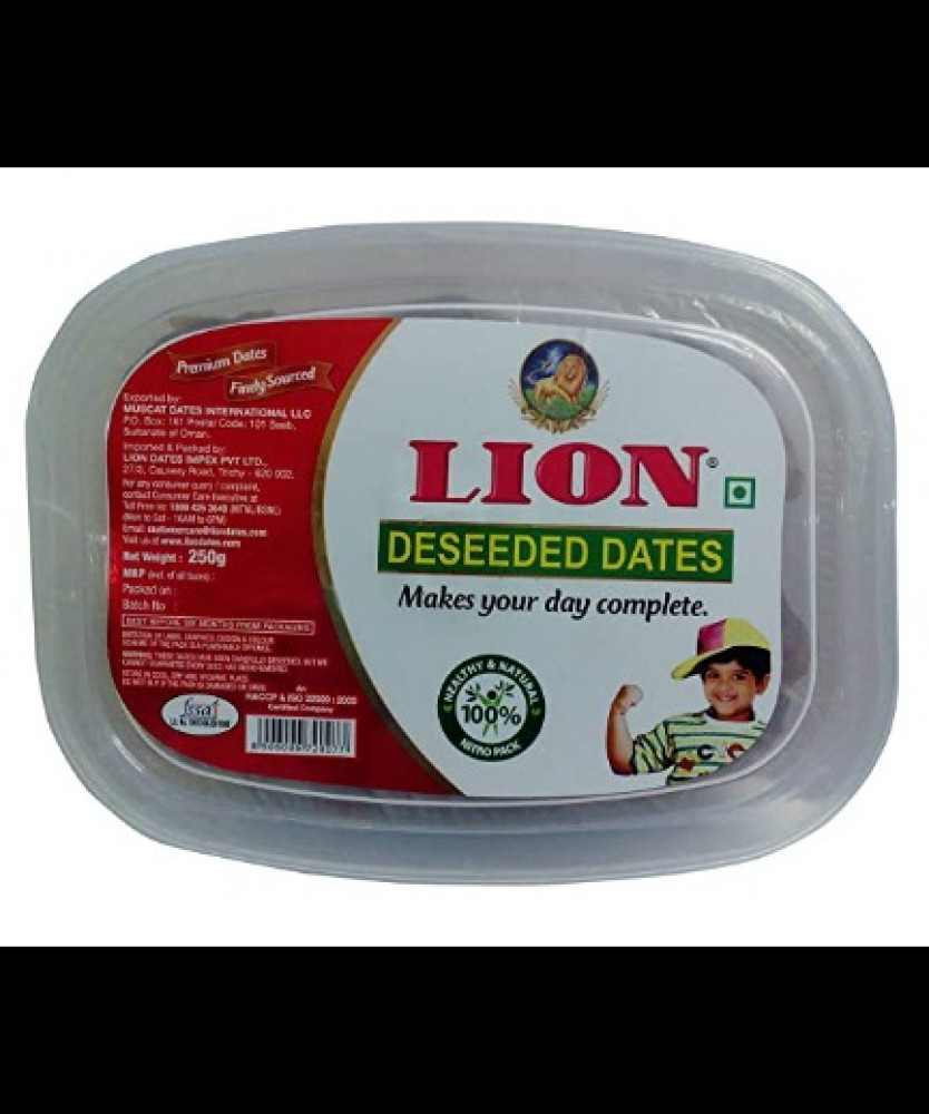 Lion Qyno Deseeded Dates 500g